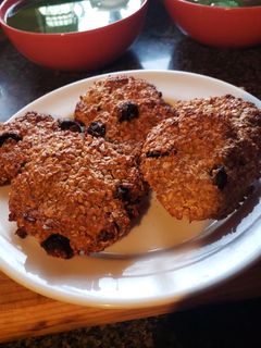 Una foto de Galletas de avena sin harina 🍪🍪