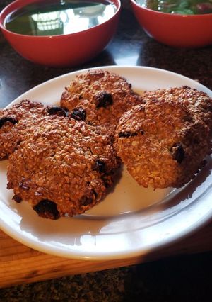 Una foto de Galletas de avena sin harina 🍪🍪
