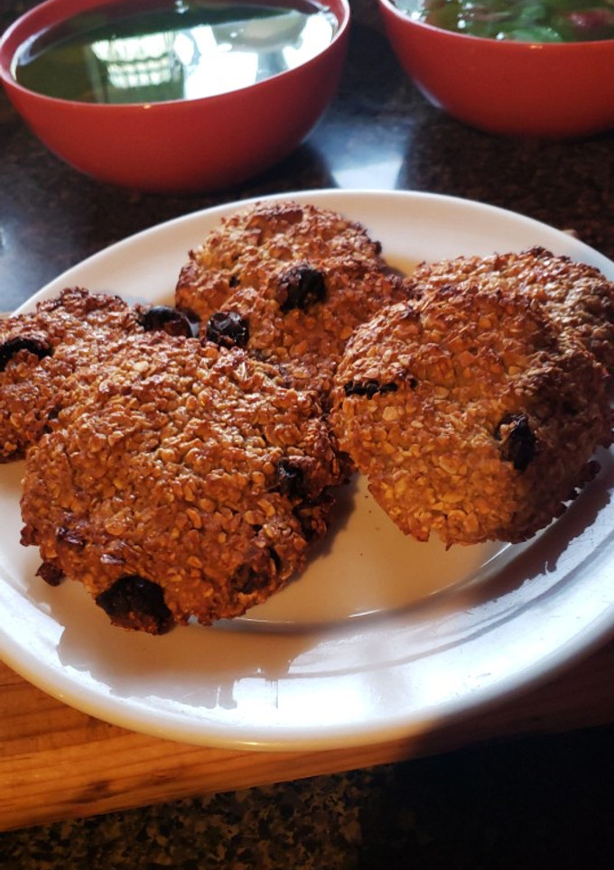 Una foto de Galletas de avena sin harina 🍪🍪