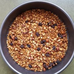 A picture of Homemade Granola.