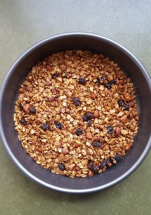 A picture of Homemade Granola.