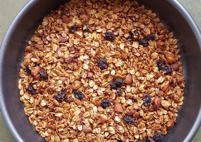 Simple Way to Make Super Quick Homemade Homemade Granola