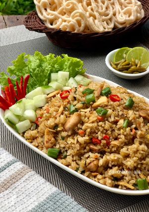 Foto resep Nasi Goreng (Bumbu Instan)