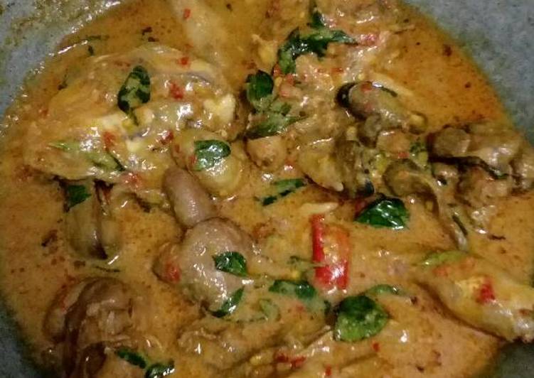 Proses memasak Ayam &amp; Ati Ampela masak Kemangi (Ayam Rica) Anti Gagal