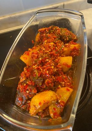 Foto resep Daging balado basah