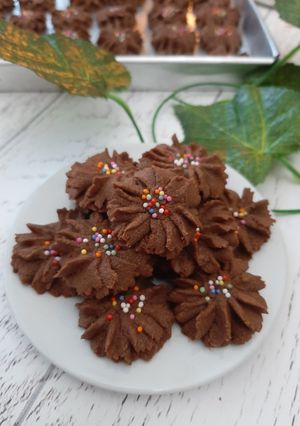 Foto resep Semprit Coklat