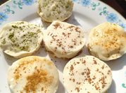 Una foto de base de galleta con yogurt