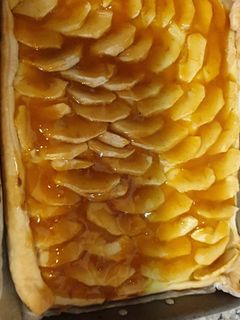 Una foto de Tarta de manzana
