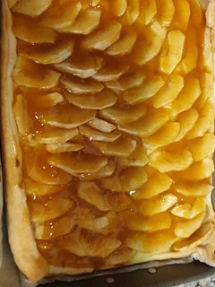 Una foto de Tarta de manzana