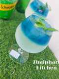 Fizzy blue