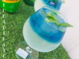 Fizzy blue