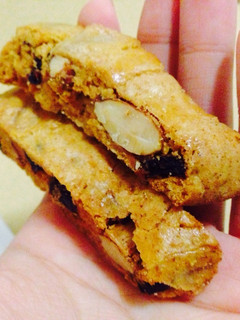 A picture of Lemon cranberry Almond Biscotti.