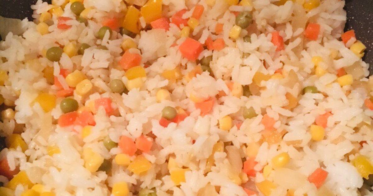 Гавайская смесь с рисом рецепт с фото