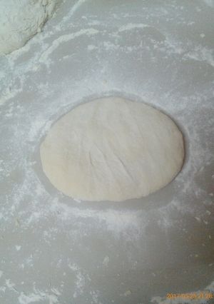A picture of Pizza dough.