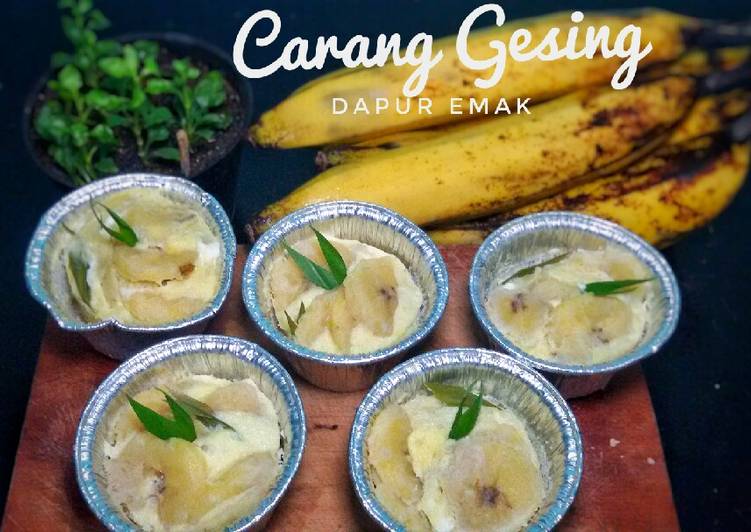 Carang Gesing Tanpa Daun Pisang