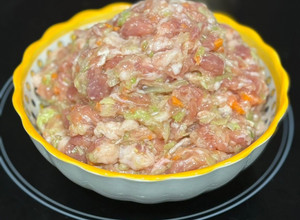 高麗菜豬肉水餃餡 的食譜成品照片