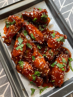 Foto resep Ayam Panggang Saus Gochujang