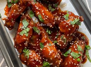 Foto resep Ayam Panggang Saus Gochujang