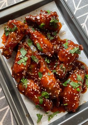 Foto resep Ayam Panggang Saus Gochujang