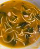 Porotos con rienda y acelga