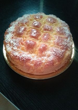 Una foto de Torta con crema pastelera