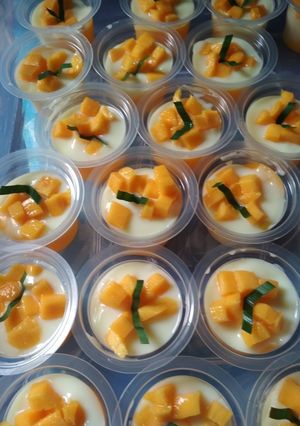 Foto resep Pudding Mangga Susu