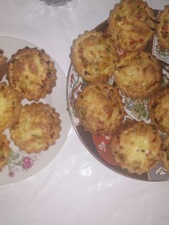 صورة لوصفة كيش بالدجاج