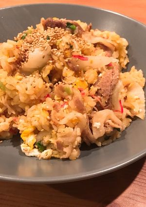 A picture of Japanese Home Style Fried Rice;).