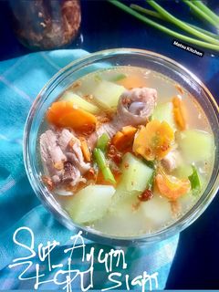 Foto resep 181. Sup Ayam Labu Siam