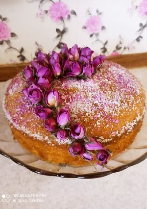 عکسی از دستور کیک شربتی بسیارخوش عطر