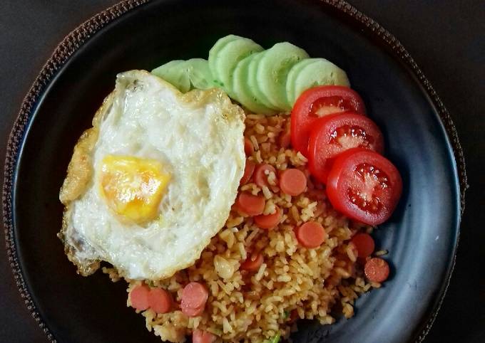 Langkah Mudah Masakan Resep Nasi Goreng Sosis