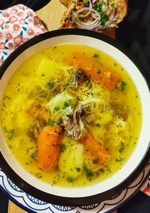 Marha csontleves recept fotója