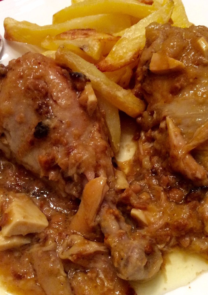 Una foto de Pollo en pepitoria - Slowpot