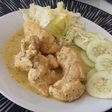 Pollo a la mostaza