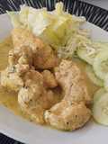 Pollo a la mostaza