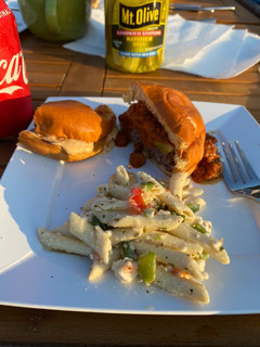 A picture of The Perfect Burger combo.