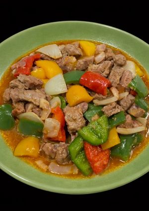 Hình của món SP.0695 - Bò Xào 4 Màu.