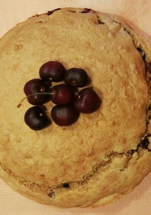 Φωτογραφία της συνταγής Νηστίσιμο κέικ με κεράσια