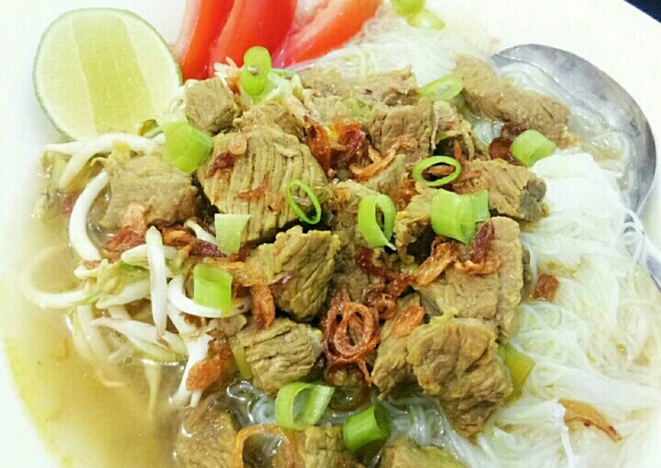 Soto Daging Kuah Bening #BikinRamadanBerkesan