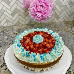 A picture of Natalie’s Strawberry Shortcake.