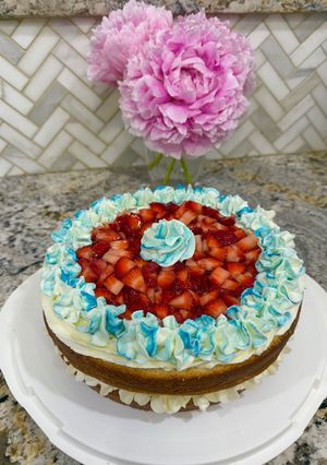 A picture of Natalie’s Strawberry Shortcake.