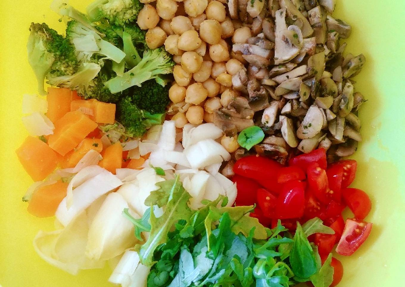 Bowl variado bajo en calorías