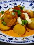 Papas chorreadas