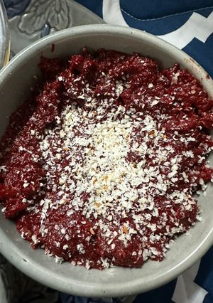 A picture of Beetroot Halwa.