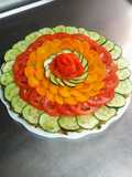 Tarta de caballa y zapallitos
