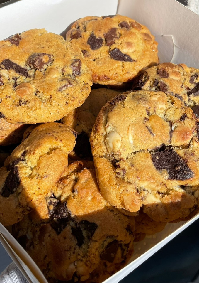 Una foto de Cookies de chips de chocolate