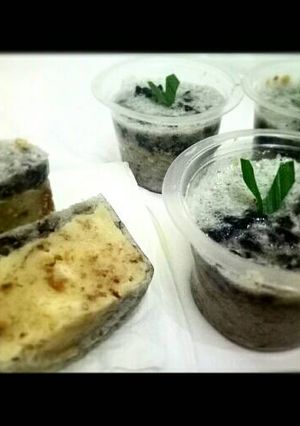 Foto resep Puding Roti Ketan Hitam