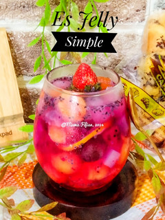Foto resep Es Jelly Simple