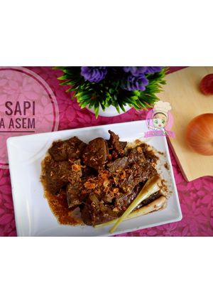 Foto resep Hati Sapi masak Gula Asem