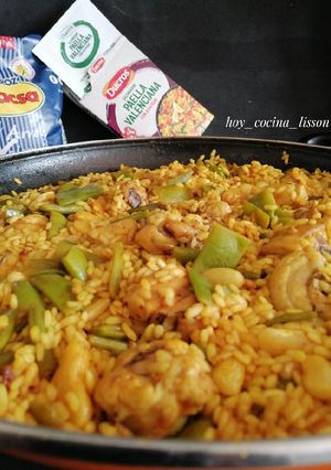 Una foto de Arroz con pollo
